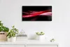 Wanduhr Bürouhr Leinwand Bild Geräuschlos 60x30 Wellen der Produktbild-Vorschau 3