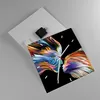Wanduhr - Quadrat - Glasuhr - Abstraktion modern - 30x30cm Produktbild-Vorschau 2