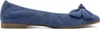 Tamaris Damen Ballerina Leder flach, blau, 39 EU Produktbild-Vorschau 5