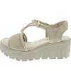 Rieker damen-Sandalette Perl-Beige, Farbe:beige/schlamm, EU Produktbild-Vorschau 1