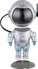 Dětská stolní lampa RGB LED, astronautská šedá, V 22 cm Náhled obrázku produktu 9