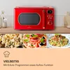 Klarstein Mikrowelle mit Grill, 800 Watt Mikrowelle Klein, Produktbild-Vorschau 3