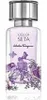 A perfume bottle with floral and butterfly designs. Produktbild-Vorschau