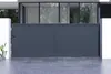 Schiebetor aus aluminium 4m EIGER H.140cm grau Produktbild-Vorschau 3