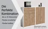 Aktenschrank TABOR 12 in weiß / Gold Harbor Oak, Produktbild-Vorschau 5