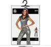 Product packaging for a disco jumpsuit. Produktbild-Vorschau