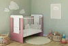 Lit bébé à barreaux avec matelas & petite princesse gravée Voir les images du produit 8