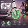 Kinder Scooter mit Handbremse, LED-Leuchträdern, Produktbild-Vorschau 6