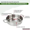 Sautoir 28 cm en inox 18/10 Triply Fackelmann Vita3 Voir les images du produit 7