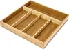 relaxdays Besteckkasten Bambus Natur Produktbild-Vorschau 1