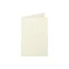 Clairefontaine Karte C6 Doppel 210g perlmutt elfenbein Pack Produktbild-Vorschau 5