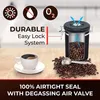 Kaffeedose, 1,8L Kaffeedose Luftdicht, Kaffeebehälter Produktbild-Vorschau 3