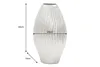 riess-ambiente Moderne Vase ELEGANCE 35cm silber Metall Produktbild-Vorschau 11