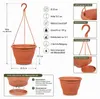 Blumentopf Hängeampel Lea Terrakotta Ø ca. 25 cm Produktbild-Vorschau 5