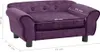 vidaXL Hundesofa Burgunderrot 72x45x30 cm Plüsch Produktbild-Vorschau 15