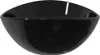 vidaXL Lavabo in vetro temperato 54,5x35x15,5 cm nero Anteprima dell’immagine prodotto 4