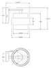 Globo Lighting Wandleuchte Metall schwarz matt, 1x E27 Produktbild-Vorschau 12