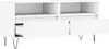 vidaXL TV Schrank Weiß 100x34,5x44,5 cm Holzwerkstoff - Produktbild-Vorschau 5