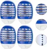 4er Set Mückenvernichter Lampe Blau, geräuschlos, 90% Produktbild-Vorschau 2