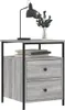 vidaXL Stolik nocny szary dąb sonoma 44x45x60 cm Materiał Podgląd zdjęcia produktu 6