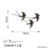Wallity, Wallow 2, decorazione da parete, multicolore, Anteprima dell’immagine prodotto 7