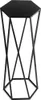 HowHomely Blumenhocker Metall Schwarz 70 cm - Produktbild-Vorschau 6