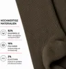 Dámské punčochy z bavlny, hladké, jednobarevné, barvy: Náhled obrázku produktu 5