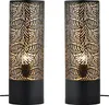 Lampe de table scandinave Déco Verdure Grand Noir Voir les images du produit 8