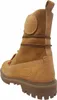 A single brown boot is shown from the side and back. Voir les images du produit