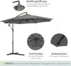 Parasol ogrodowy Outsunny Ø300 cm, uchylny, z ochroną UV, Podgląd zdjęcia produktu 7