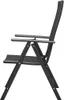 vidaXL Stapelbare Gartenstühle 2 Stk. Poli Rattan Schwarz Anteprima dell’immagine prodotto 9