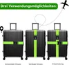 2 Stück Koffergurt, Kofferband Gurt 5 * 200cm Verstellbar Produktbild-Vorschau 4