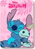 Disney Stitch Fleecedecke 100x140 Cm Rosa  Rosa One Size Produktbild-Vorschau 1