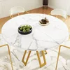 Table de salle à manger ronde Sweiko (100 x 100 x 76 cm), Voir les images du produit 2