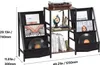 A multi-shelf storage unit designed for vinyl records and other items. Podgląd zdjęcia produktu