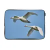 MuchoWow® Laptop Hülle 14 ZollSchwan - Vogel - Himmel - Produktbild-Vorschau 1