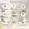 FCH Chaise haute bébé 7 en 1 Chaise haute pliante pour Voir les images du produit 4