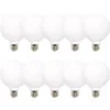10 x LED Filament Leuchtmittel Globe G125 8W = 60W E27 opal Produktbild-Vorschau 1