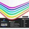 TITANWOLF - RGB Gaming Mousepad - Sous-mains LED - 900x400 Voir les images du produit 4
