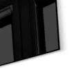 DEQORI Küchenrückwand Glas 125x50 cm 'Schwarz' Spritzschutz Produktbild-Vorschau 5