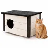 Katzenhaus XL Katzenhütte Katzenhöhle Outdoor draußen Produktbild-Vorschau 7