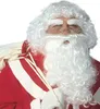 Luxus Weihnachtsmann Perücke - Perücke, Bart, Augenbrauen Produktbild-Vorschau 3