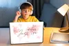 MuchoWow® Laptop Aufkleber Sticker Cover Karte - Rosa - Produktbild-Vorschau 3