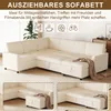 Merax 5 Sitzer U Form Schlafsofa Mit Schlaffunktion, Produktbild-Vorschau 7