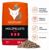 Heizfuxx Red ENplus A1 Holzpellets Hartholz 15kg x 20 Sack Produktbild-Vorschau 2