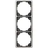 A product shot of a triple frame for electrical outlets. Náhled obrázku produktu