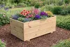 Blumenkasten Holz 60x30x29 cm – Rechteckig Pflanzkübel Produktbild-Vorschau 3