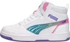 Puma Puma Rebound V6 Mid Bouncy Sky Jr  Sneakers Hoog - Wit Voir les images du produit 2