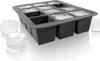 com-four® 2x Eiswürfelform für insgesamt 24 Eiswürfel - Produktbild-Vorschau 5