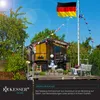 KESSER® Teleskop Fahnenmast Aluminium 6,30m Bodenhülse 60cm Produktbild-Vorschau 5